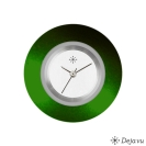 Deja vu watch, jewelry discs, aluminium, green-yellow, A 52-4