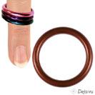 finger rings, size 1 (17mm), AR 1-19