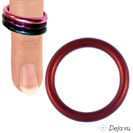 Fingerringe, Gre 1 (17mm), Ar 1-5