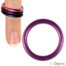 Fingerringe, Gre 1 (17mm), Ar 1-6