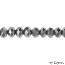 Deja vu Necklace, bracelets, black-grey-silver, B 108-1, silver