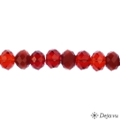 Deja vu Collier, Armbnder, rot-orange, B 742, rot