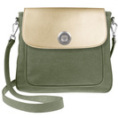 Deja vu bag, bag Sarah, textile, moss green, Bgm 321 c 75