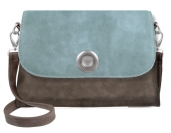 Deja vu bag, bag Greta, 400 series, Vintage taupe, BGA 454p c 447p, vintage jeansblau