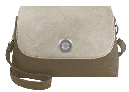 Deja vu Tasche, Tasche Greta, 500er Serie, Taupe, BGA 502p c 506p