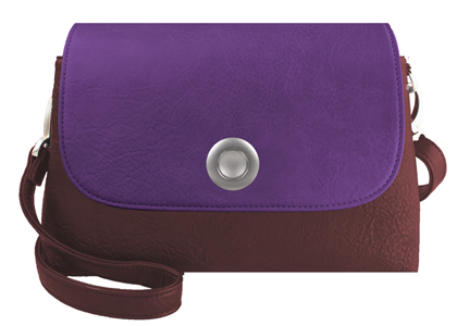 Deja vu Tasche, Tasche Greta, 500er Serie, Aubergine, BGA 510 pc 531p