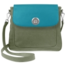 Deja vu bag, bag Sarah, textile, moss green, Bgm 321 c 129-1