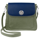 Deja vu bag, bag Sarah, textile, moss green, Bgm 321 c 140-1