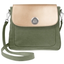 Deja vu bag, bag Sarah, textile, moss green, Bgm 321 c 183