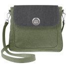 Deja vu bag, bag Sarah, textile, moss green, Bgm 321 c 301