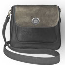 Deja vu bag, bag Sarah, artificial leather, anthracite, BGM 501p c 503p