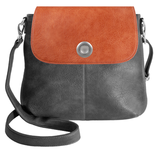 Deja vu bag, Bag Paula, anthracite, BGP 501p c512p