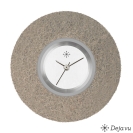 Deja vu watch, jewelry discs, felt, round, F 1, stone grey