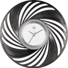 Deja vu Uhr, Schmuckscheiben, Metall-Design, Gu 73 sw