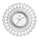 Deja vu Uhr, Schmuckscheiben, Metall-Design, Gu 83