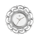 Deja vu Uhr, Schmuckscheiben, Metall-Design, Gu 84