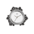 Deja vu Uhr, Schmuckscheiben, Metall-Design, Gu 96