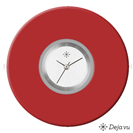 Deja vu watch, jewelry discs, acrylic, red-orange, K 141-1 a