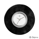 Deja vu watch, jewelry discs, acrylic, black-grey-silver, K 457 u