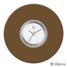 Deja vu watch, jewelry discs, acrylic, brown-gold, K 509 e