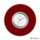 Deja vu watch, jewelry discs, acrylic, red-orange, K 511 u