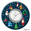 Deja vu Uhr, Schmuckscheiben, Weihnachtsscheiben, L 1008-1