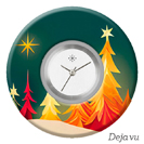 Deja vu Uhr, Schmuckscheiben, Weihnachtsscheiben, L 1061-1