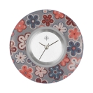 Deja vu watch, jewelry discs, Print-Design, colorful, L 128-1