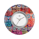 Deja vu watch, jewelry discs, Print-Design, colorful, L 262-1