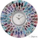 Deja vu watch, jewelry discs, Print-Design, colorful, L 353-2