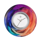 Deja vu watch, jewelry discs, Print-Design, colorful, L 381-1