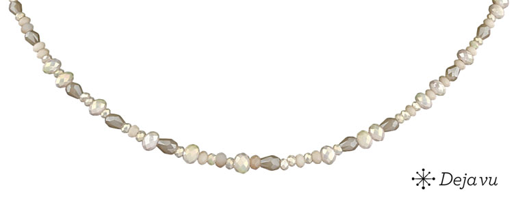 Deja vu Necklace, necklaces, brown-gold, N 286-4