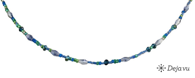 Deja vu Collier, Colliers, blau-trkis, N 400-5