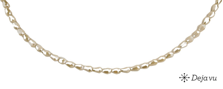 Deja vu Collier, Colliers, braun-gold, N 558-2