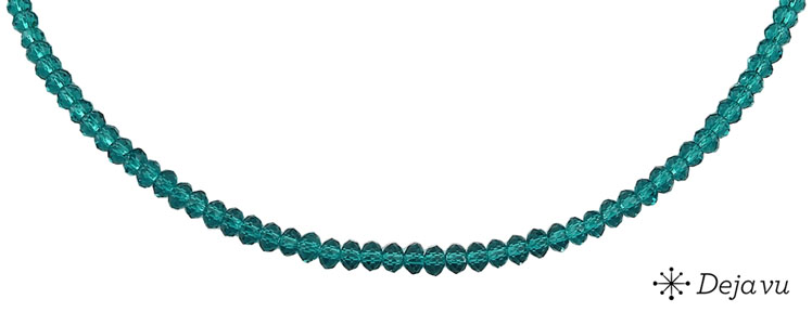 Deja vu Collier, Colliers, blau-trkis, N 568-2