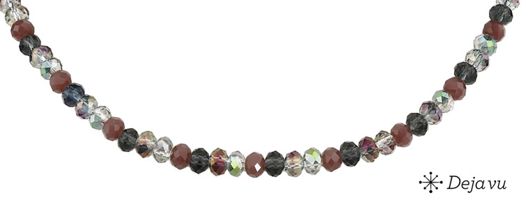 Deja vu Necklace, necklaces, purple-pink, N 714-2