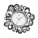 Deja vu Uhr, Schmuckscheiben, Metall-Design, To 25 sw