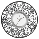 Deja vu Uhr, Schmuckscheiben, Metall-Design, To 70 sw