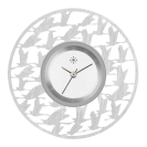 Deja vu Uhr, Schmuckscheiben, Metall-Design, To 85 s