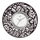 Deja vu Uhr, Schmuckscheiben, Metall-Design, To 94 sw