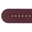 Deja vu watch, watch straps, leather straps, leather 30mm, gilded closure, Ub 109 - 1 g, bordeaux