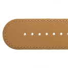 Deja vu watch, watch straps, leather straps, leather 30mm, gilded closure, Ub 15-g, camel