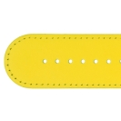 Deja vu watch, watch straps, leather straps, leather 30mm, gilded closure, Ub 26-g, sun yellow