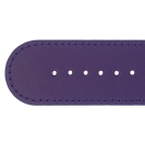 Deja vu watch, watch straps, leather straps, leather 30mm, gilded closure, Ub 47-g, purple