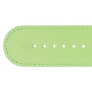 Deja vu watch, watch straps, leather straps, leather 30mm, gilded closure, Ub 52-g, lime green