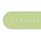 Deja vu watch, watch straps, leather straps, leather 30mm, gilded closure, UB 62-1 g, green pastel