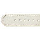 Deja vu watch, watch straps, leather straps, leather 20mm, steel closure, Us 136-2, pearl cream