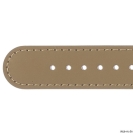 Deja vu watch, watch straps, leather straps, leather 20mm, gilded closure, US 168g, dark camel