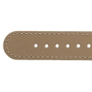 Deja vu watch, watch straps, leather straps, leather 20mm, gilded closure, Us 41-g, mud